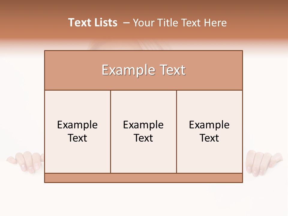 People White Isolated PowerPoint Template