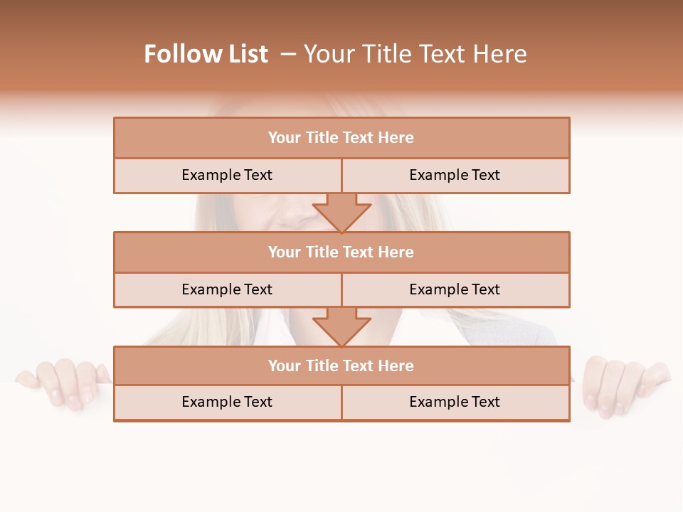 People White Isolated PowerPoint Template