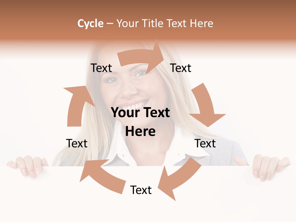People White Isolated PowerPoint Template
