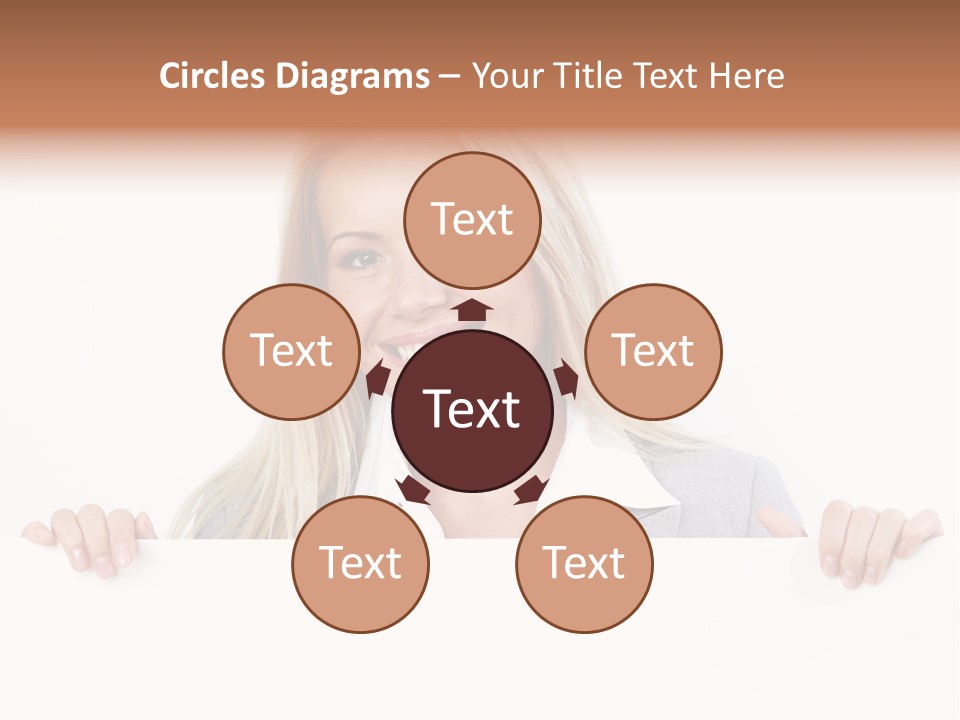 People White Isolated PowerPoint Template