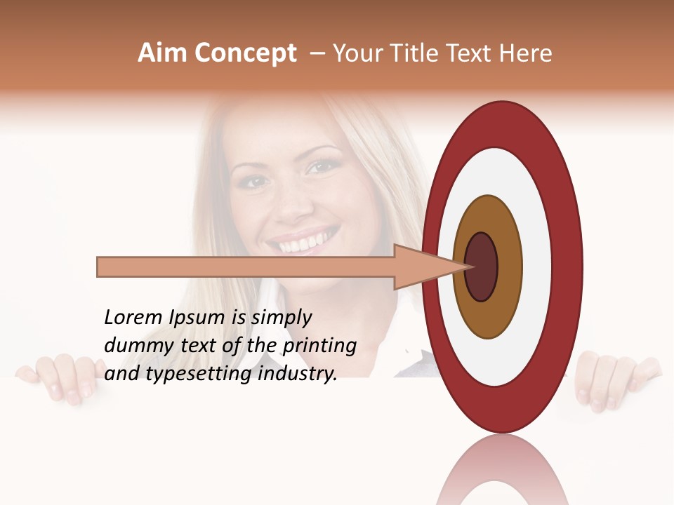 People White Isolated PowerPoint Template