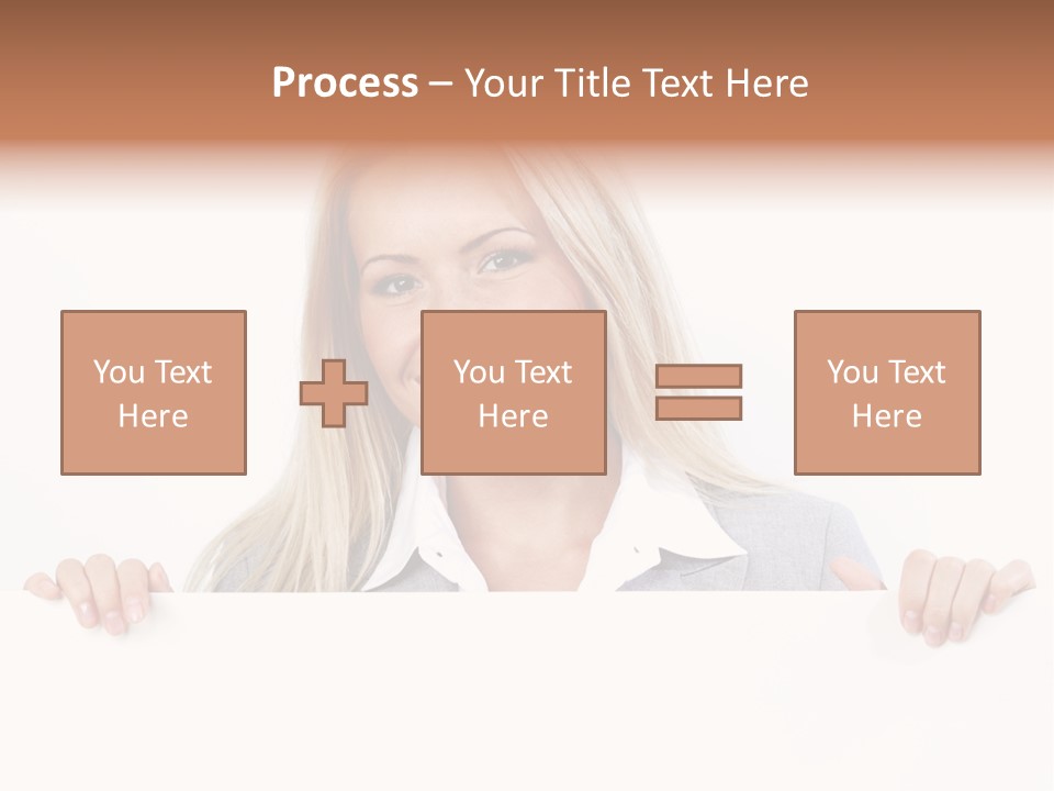 People White Isolated PowerPoint Template