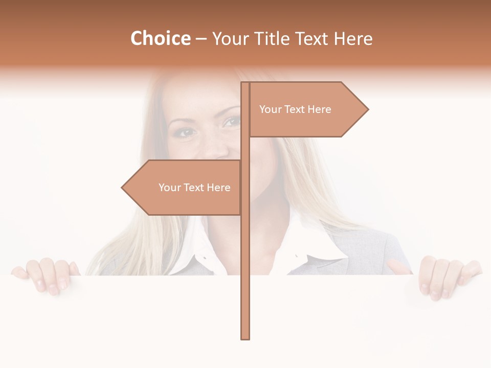 People White Isolated PowerPoint Template