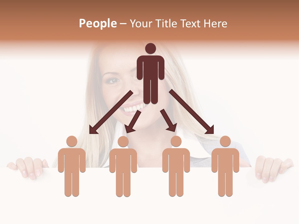 People White Isolated PowerPoint Template