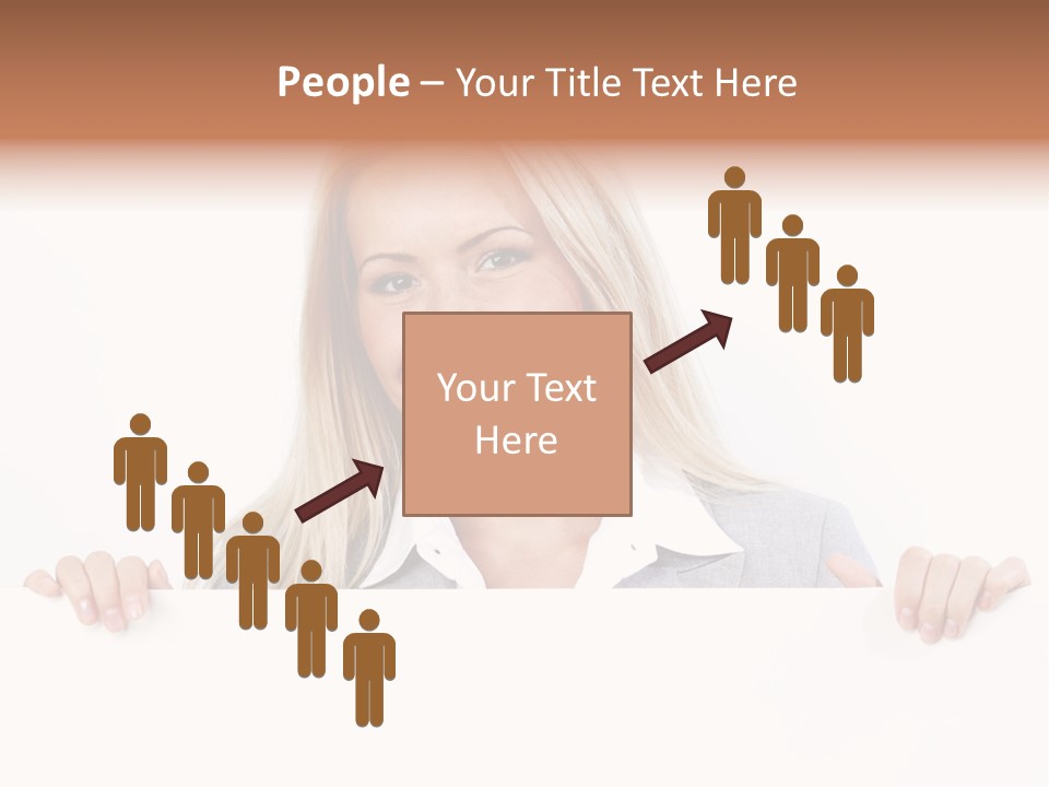 People White Isolated PowerPoint Template