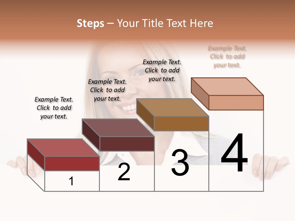 People White Isolated PowerPoint Template