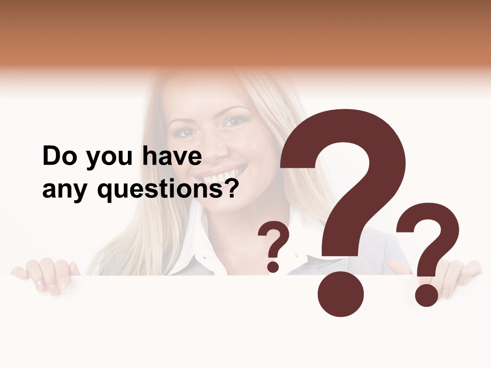 People White Isolated PowerPoint Template