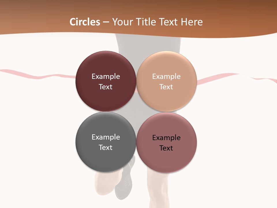 Leotard Triumph  PowerPoint Template