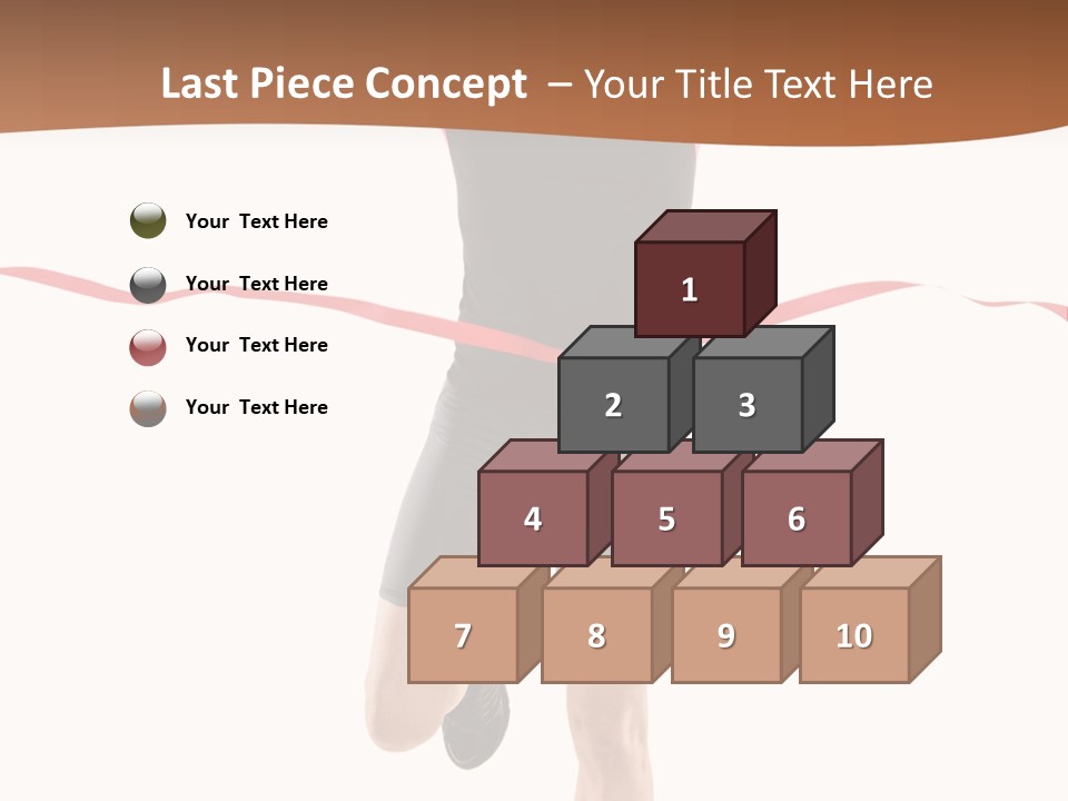 Leotard Triumph  PowerPoint Template