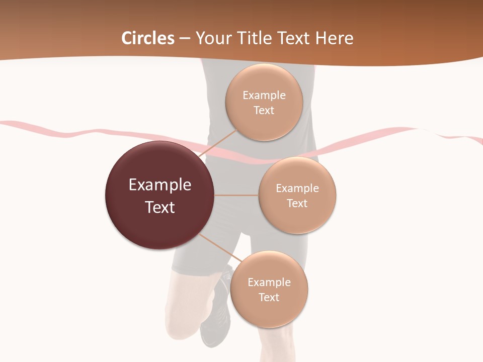 Leotard Triumph  PowerPoint Template