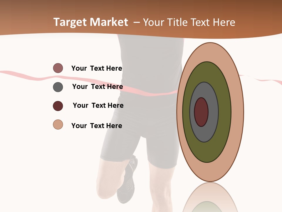 Leotard Triumph  PowerPoint Template