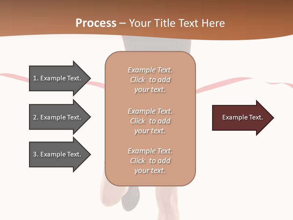 Leotard Triumph  PowerPoint Template