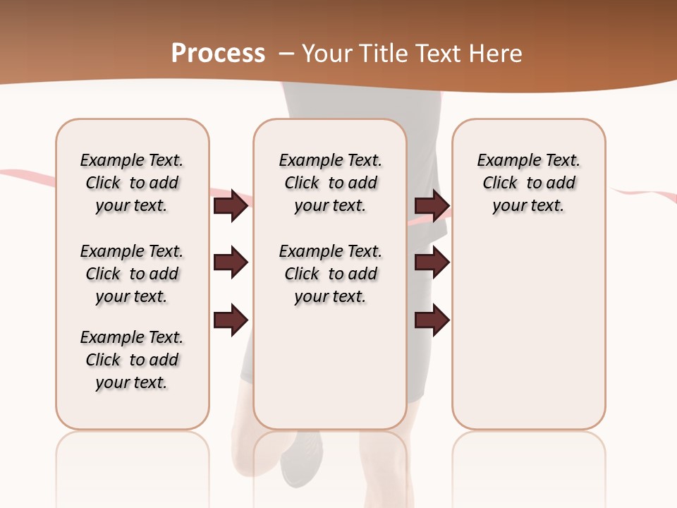 Leotard Triumph  PowerPoint Template
