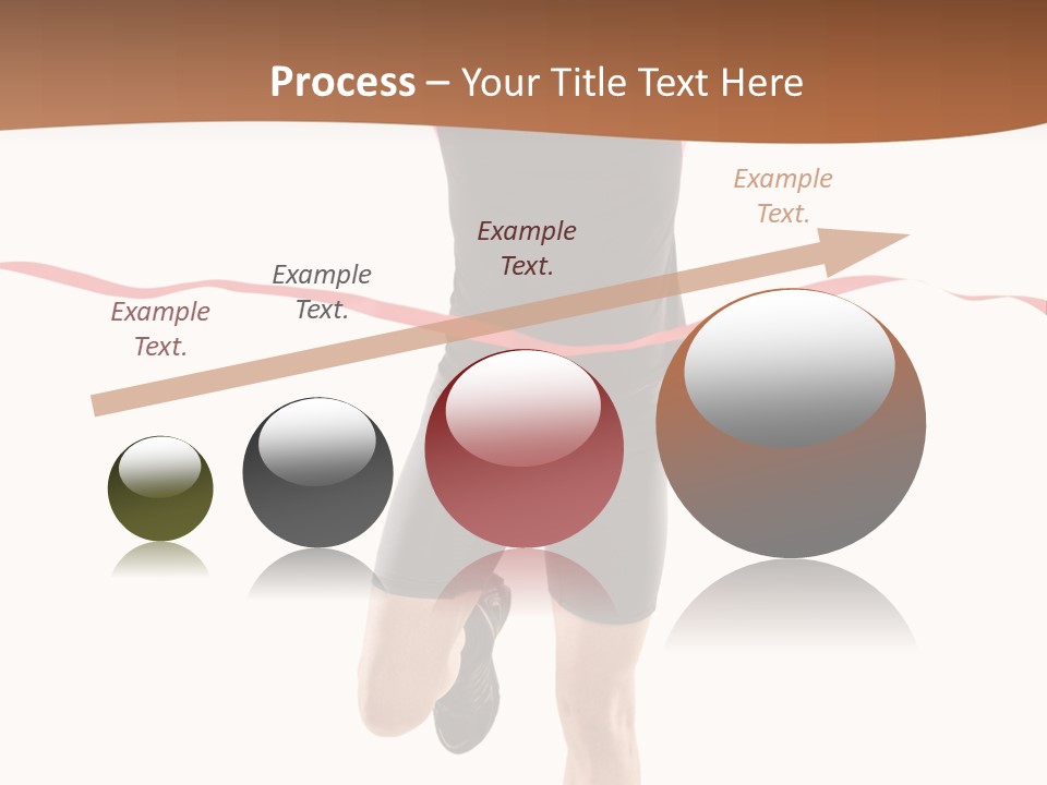 Leotard Triumph  PowerPoint Template