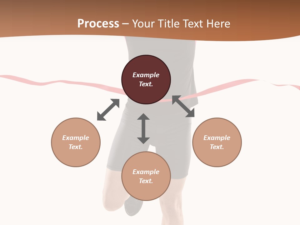 Leotard Triumph  PowerPoint Template