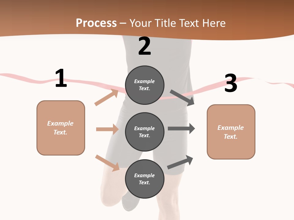 Leotard Triumph  PowerPoint Template