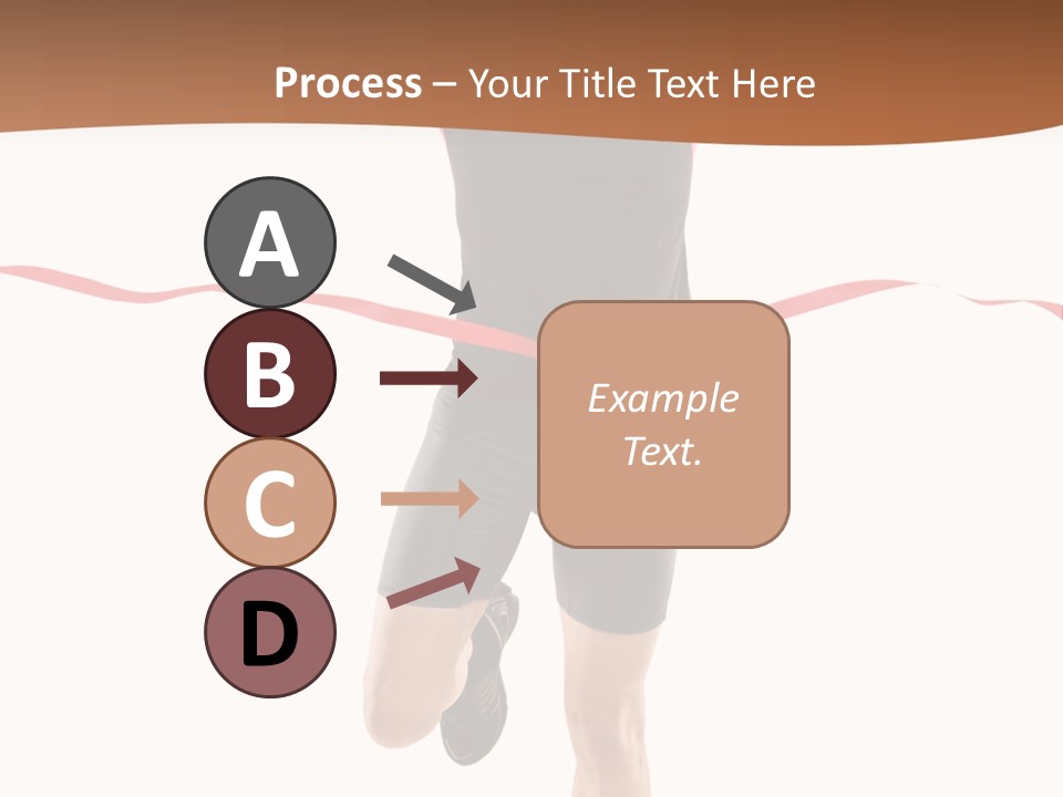 Leotard Triumph  PowerPoint Template