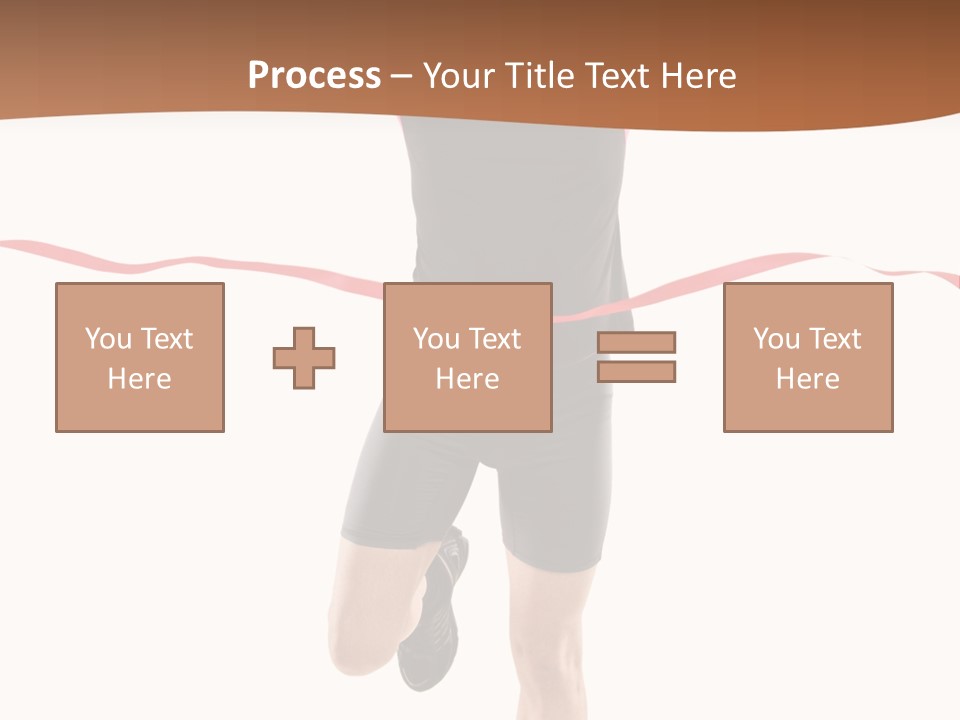 Leotard Triumph  PowerPoint Template