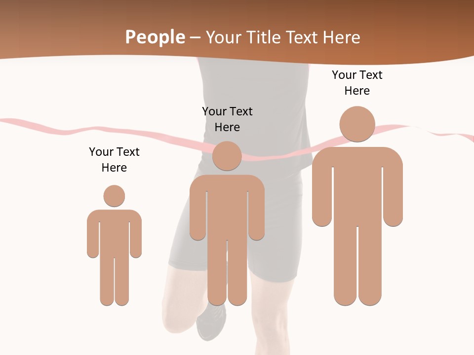 Leotard Triumph  PowerPoint Template