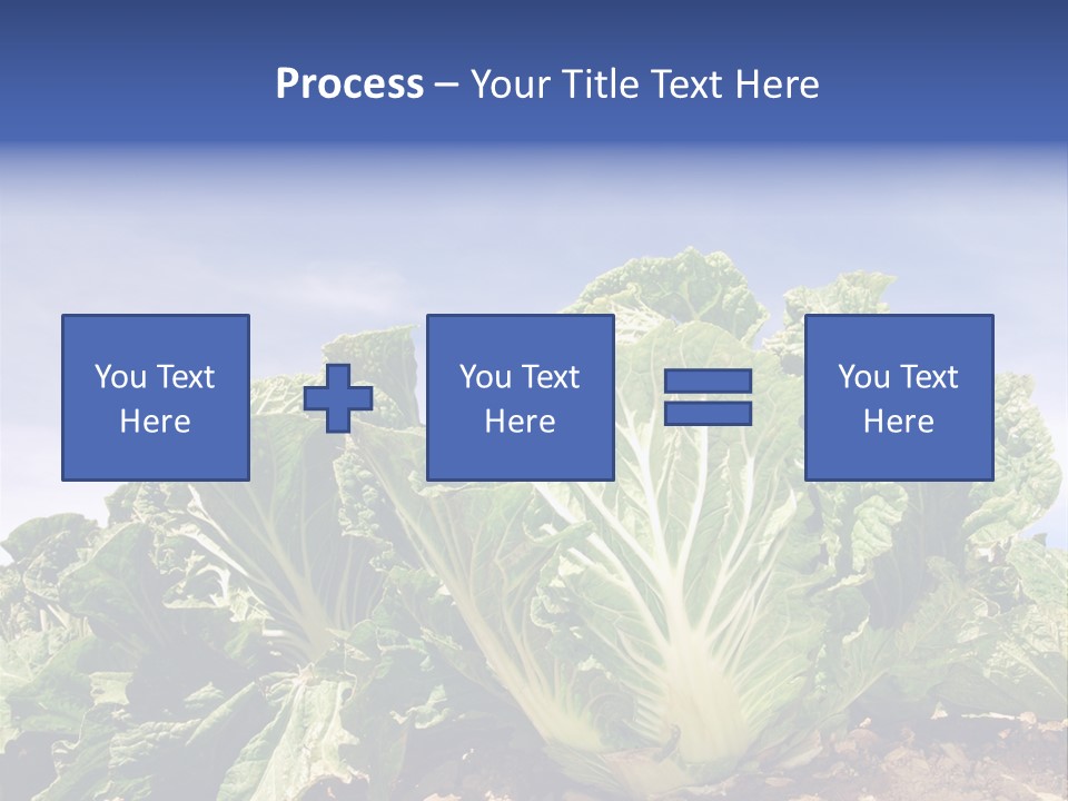 Background Salad Leaf PowerPoint Template