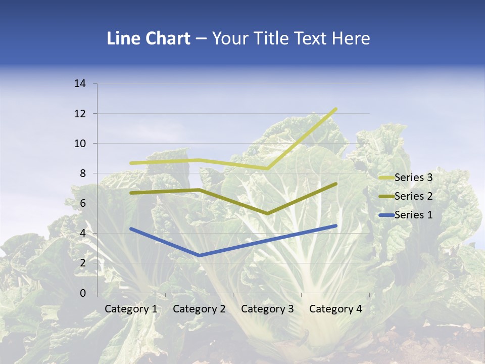 Background Salad Leaf PowerPoint Template