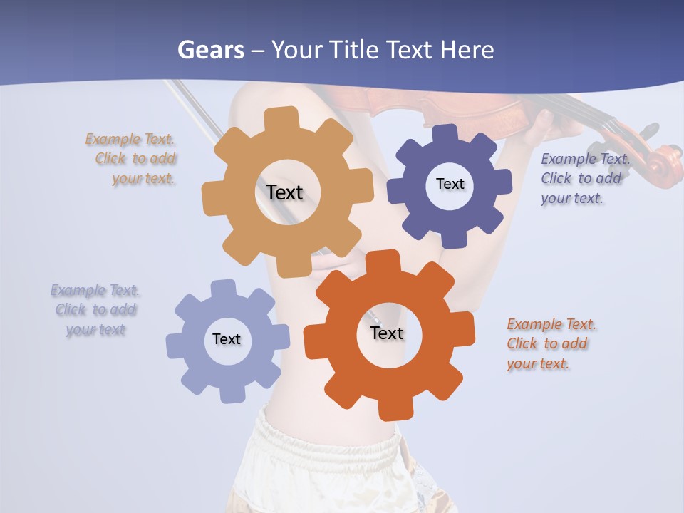 Alto Girl Artistic PowerPoint Template