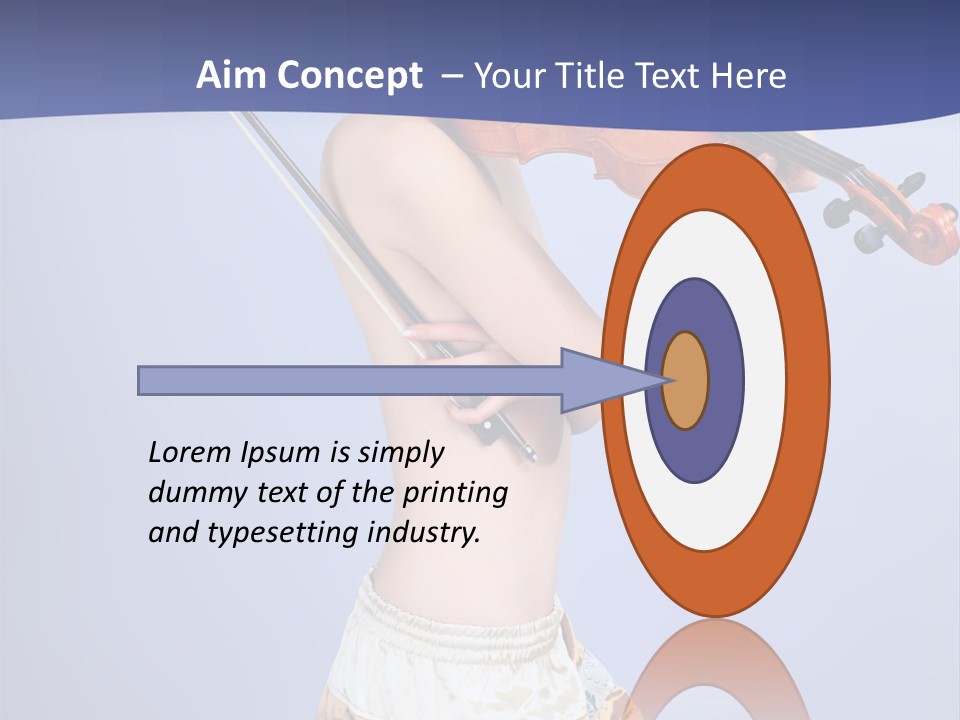 Alto Girl Artistic PowerPoint Template