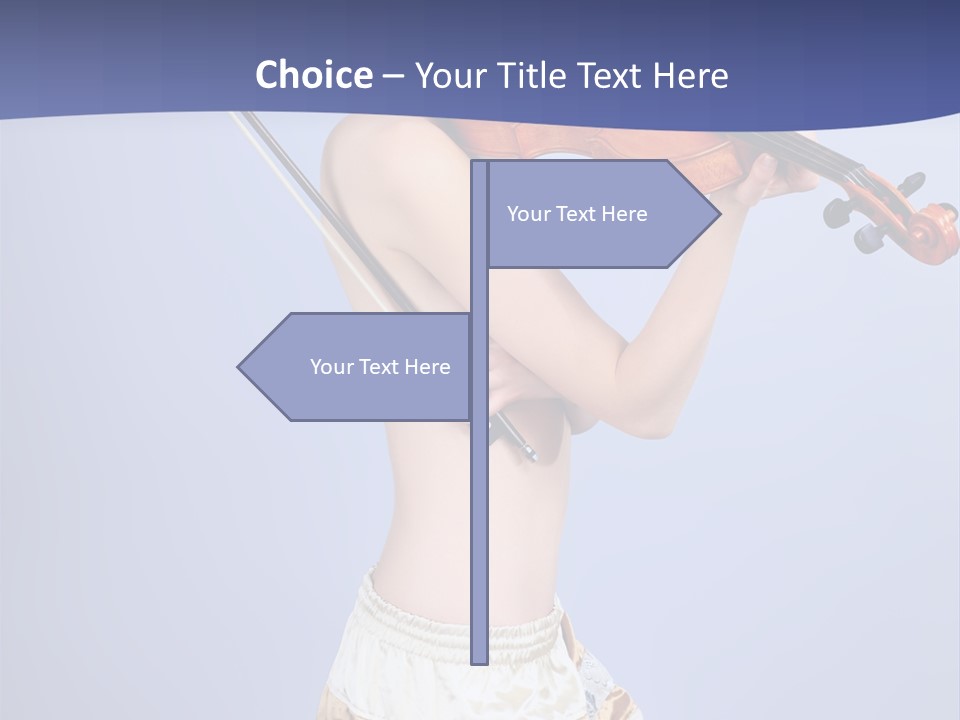 Alto Girl Artistic PowerPoint Template