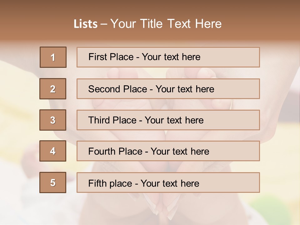 Masseur Massage Finger PowerPoint Template
