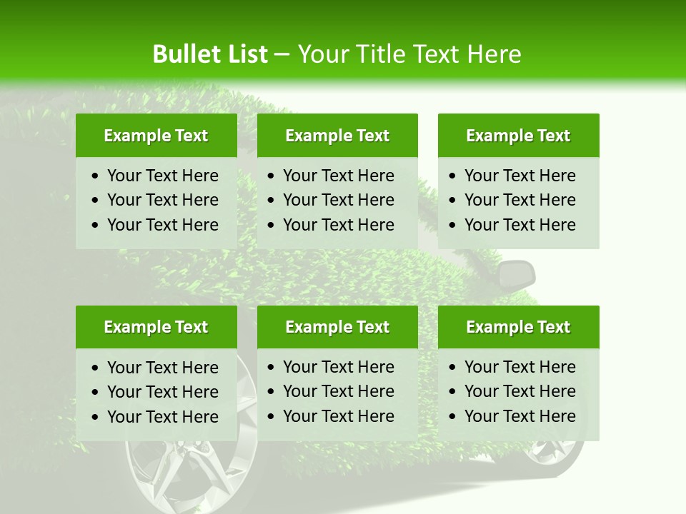 Eco Friendly Cars PowerPoint Template