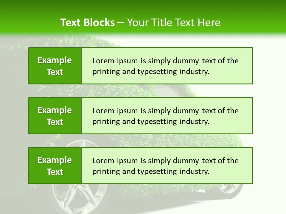 Eco Friendly Cars PowerPoint Template