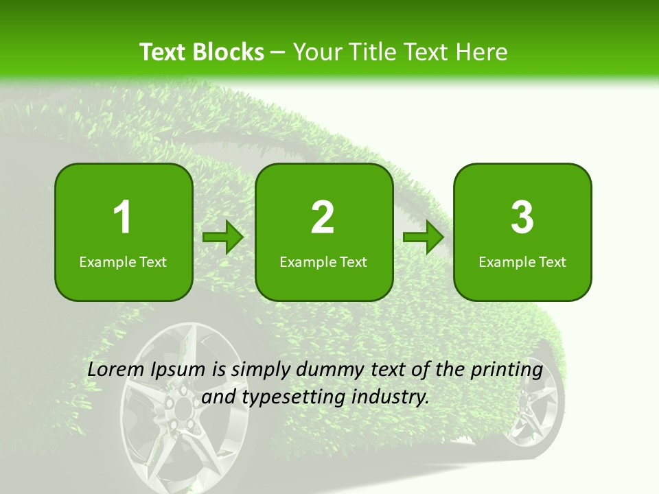 Eco Friendly Cars PowerPoint Template
