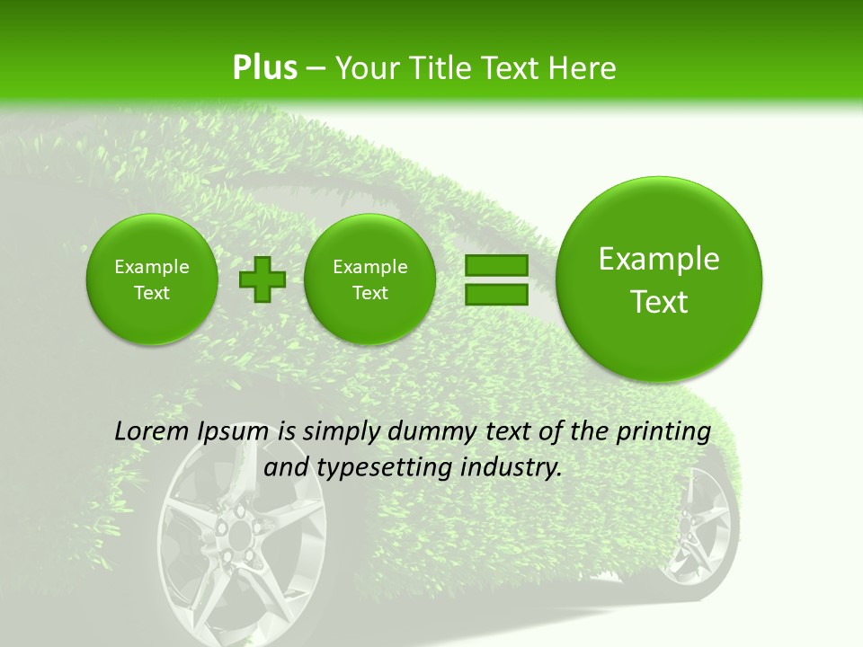 Eco Friendly Cars PowerPoint Template