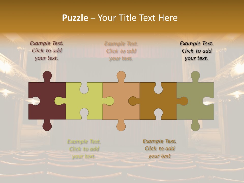 Drapery Dramatic Elegant PowerPoint Template