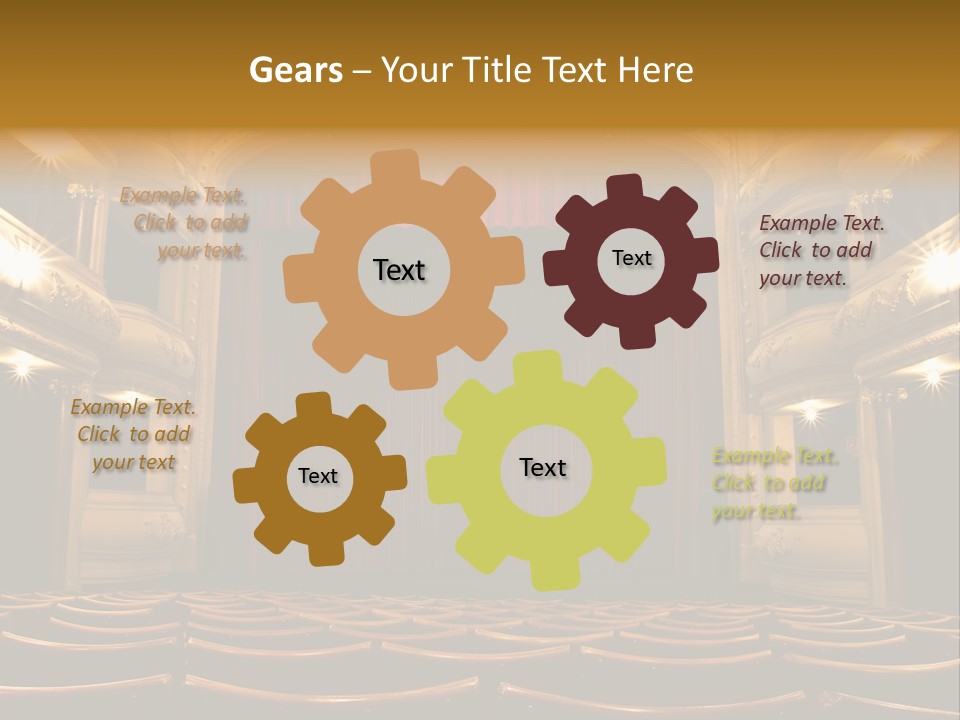 Drapery Dramatic Elegant PowerPoint Template