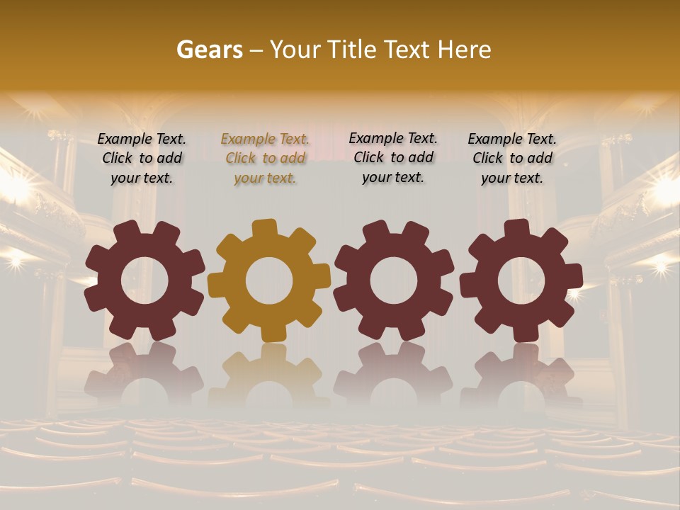 Drapery Dramatic Elegant PowerPoint Template