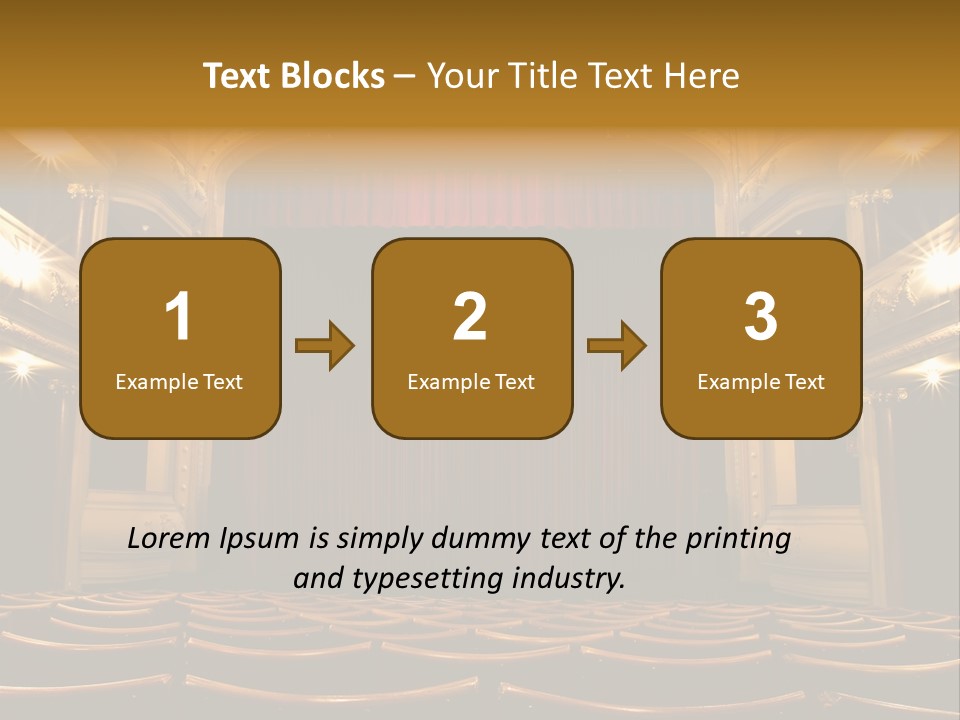 Drapery Dramatic Elegant PowerPoint Template