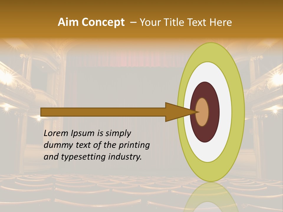 Drapery Dramatic Elegant PowerPoint Template