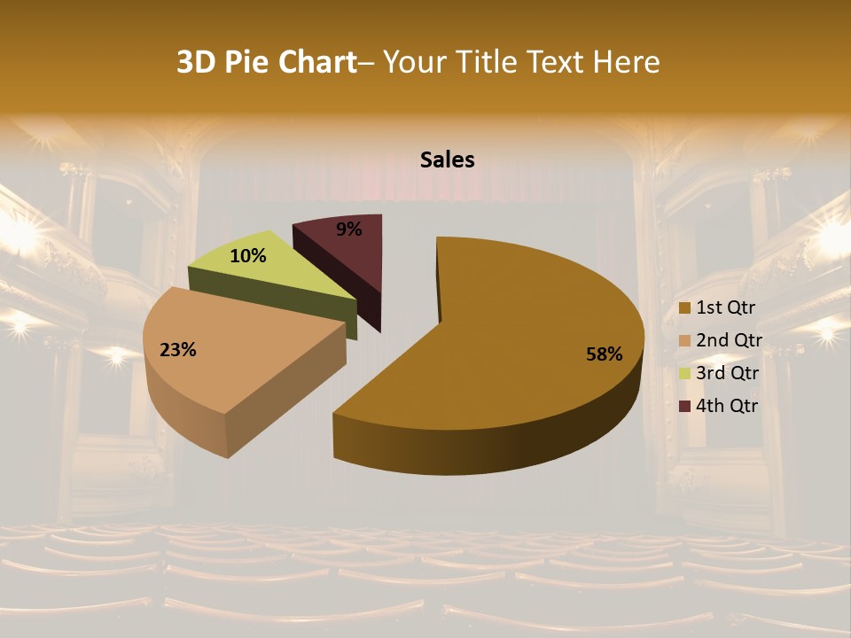Drapery Dramatic Elegant PowerPoint Template