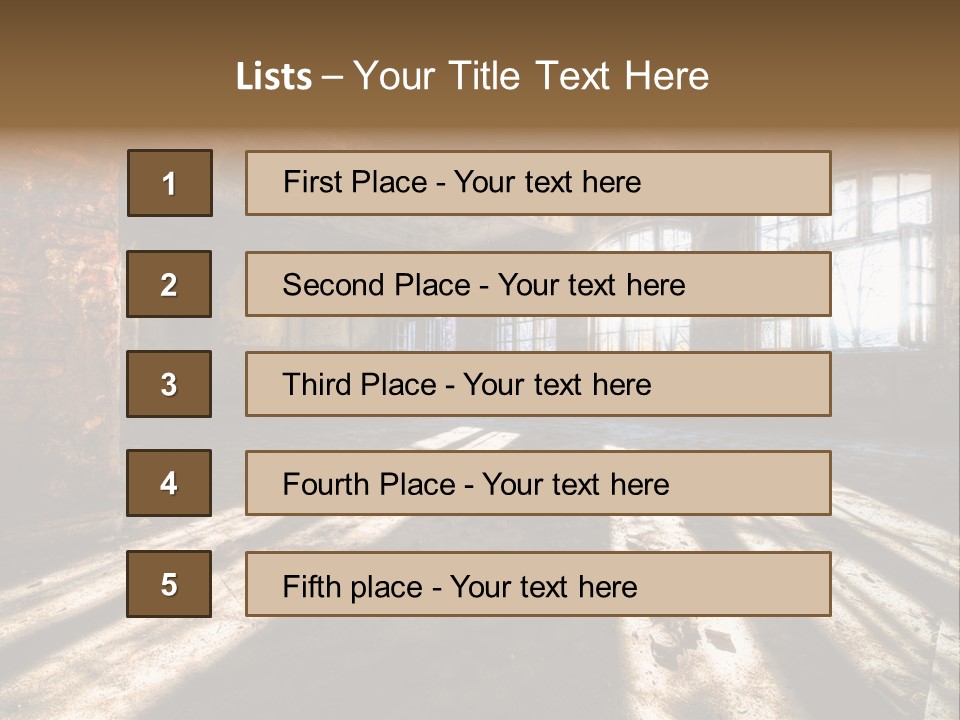 Grunge Hdr Windows PowerPoint Template