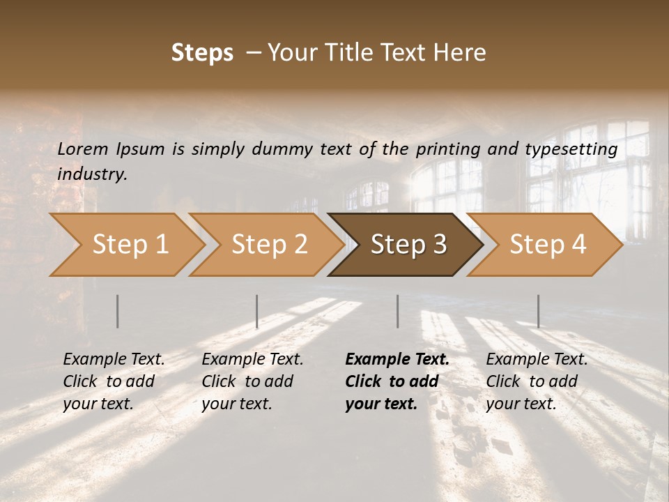 Grunge Hdr Windows PowerPoint Template