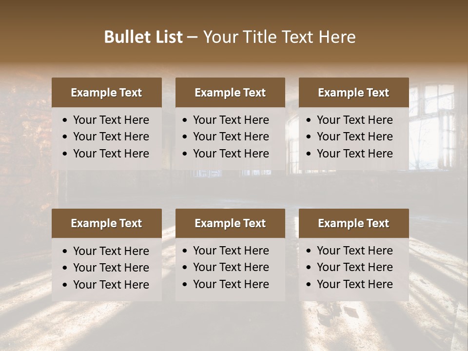 Grunge Hdr Windows PowerPoint Template