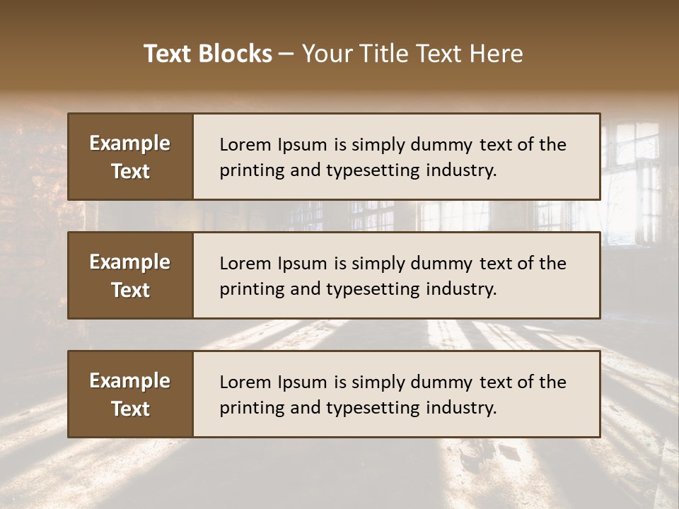 Grunge Hdr Windows PowerPoint Template