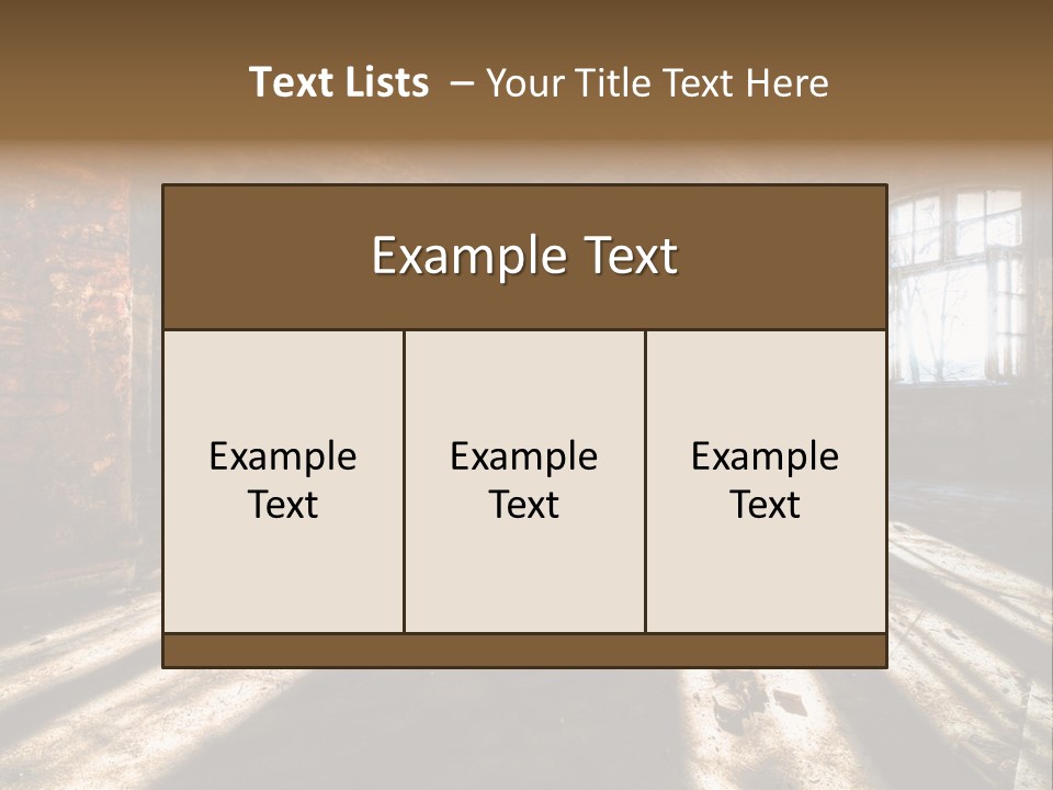 Grunge Hdr Windows PowerPoint Template