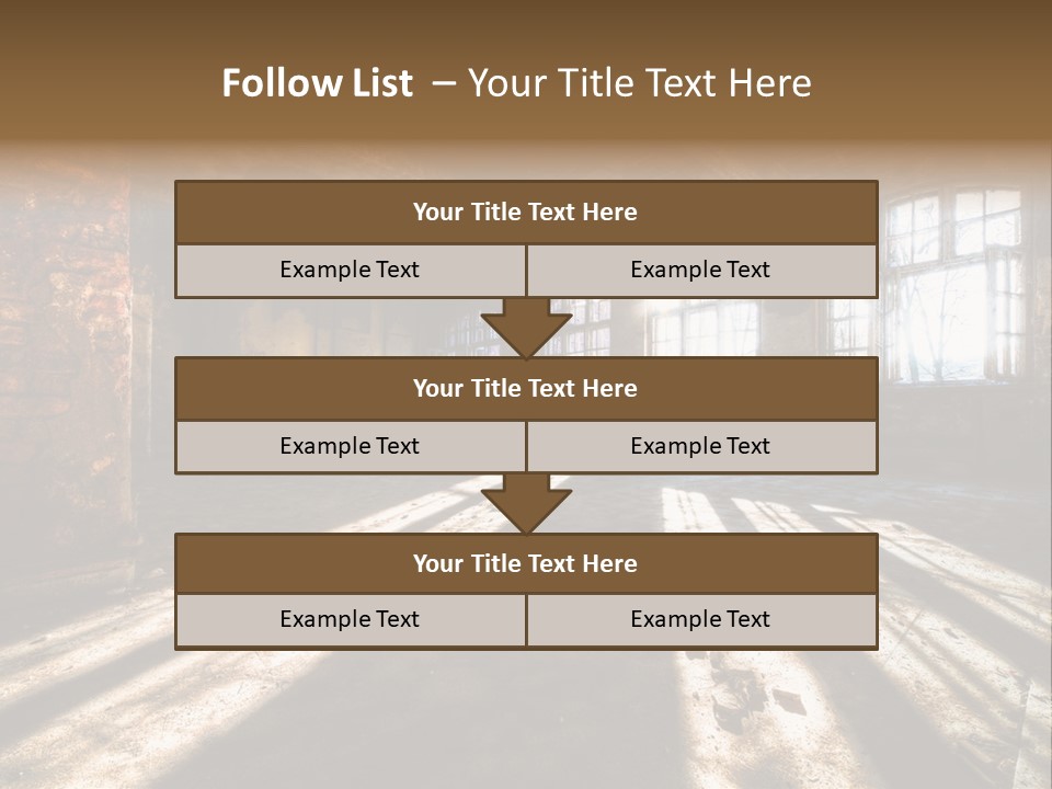 Grunge Hdr Windows PowerPoint Template