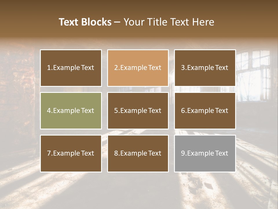 Grunge Hdr Windows PowerPoint Template