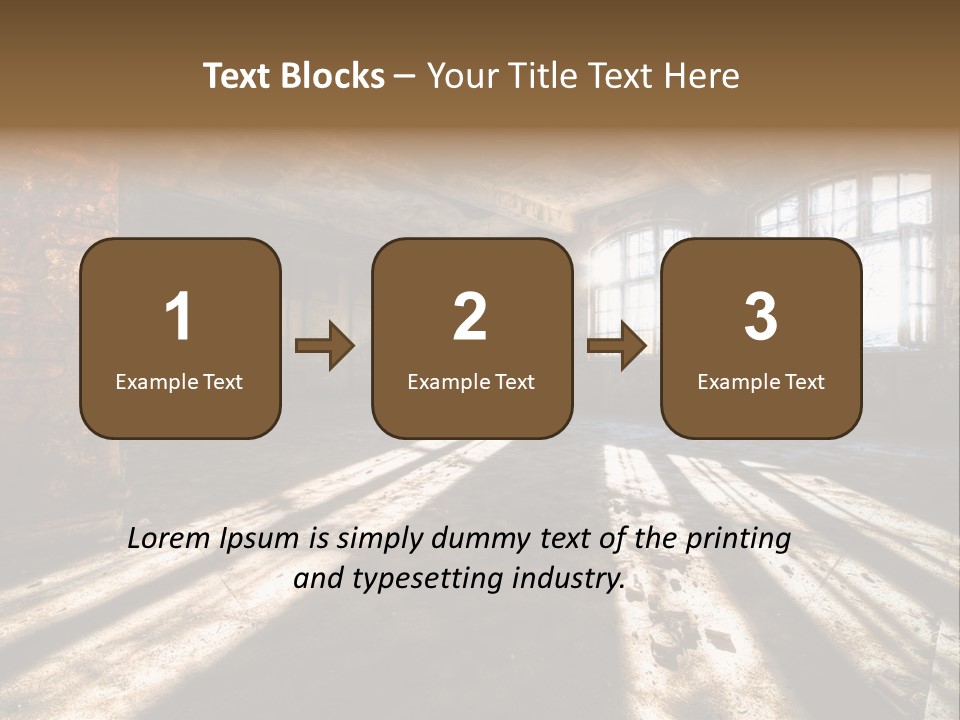 Grunge Hdr Windows PowerPoint Template
