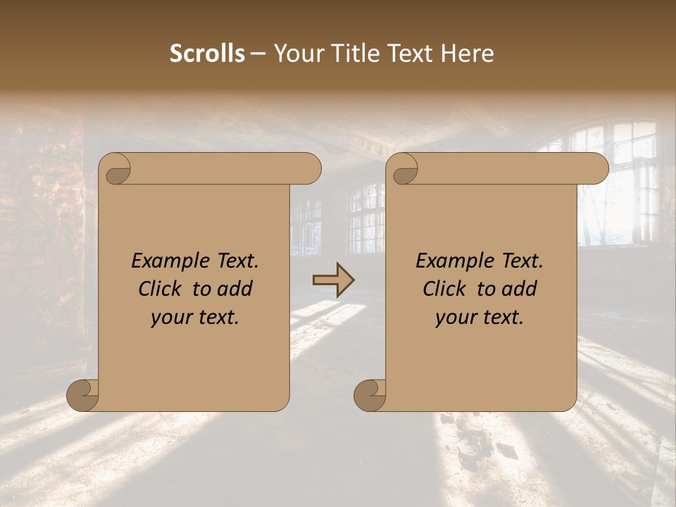 Grunge Hdr Windows PowerPoint Template