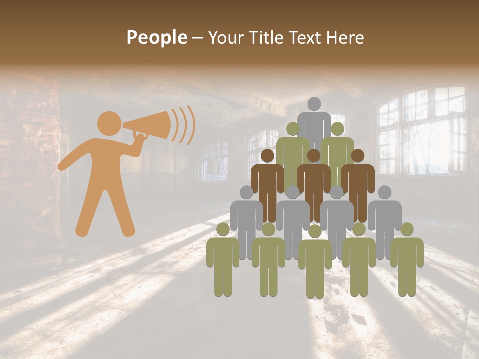 Grunge Hdr Windows PowerPoint Template