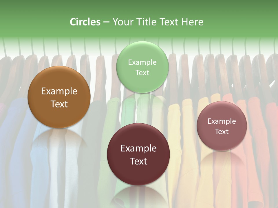 White Rainbow Pride PowerPoint Template